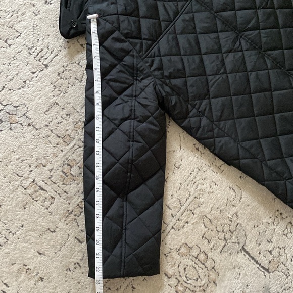 J. Crew Black Quilted Jacket, size MP - Picture 10 of 11